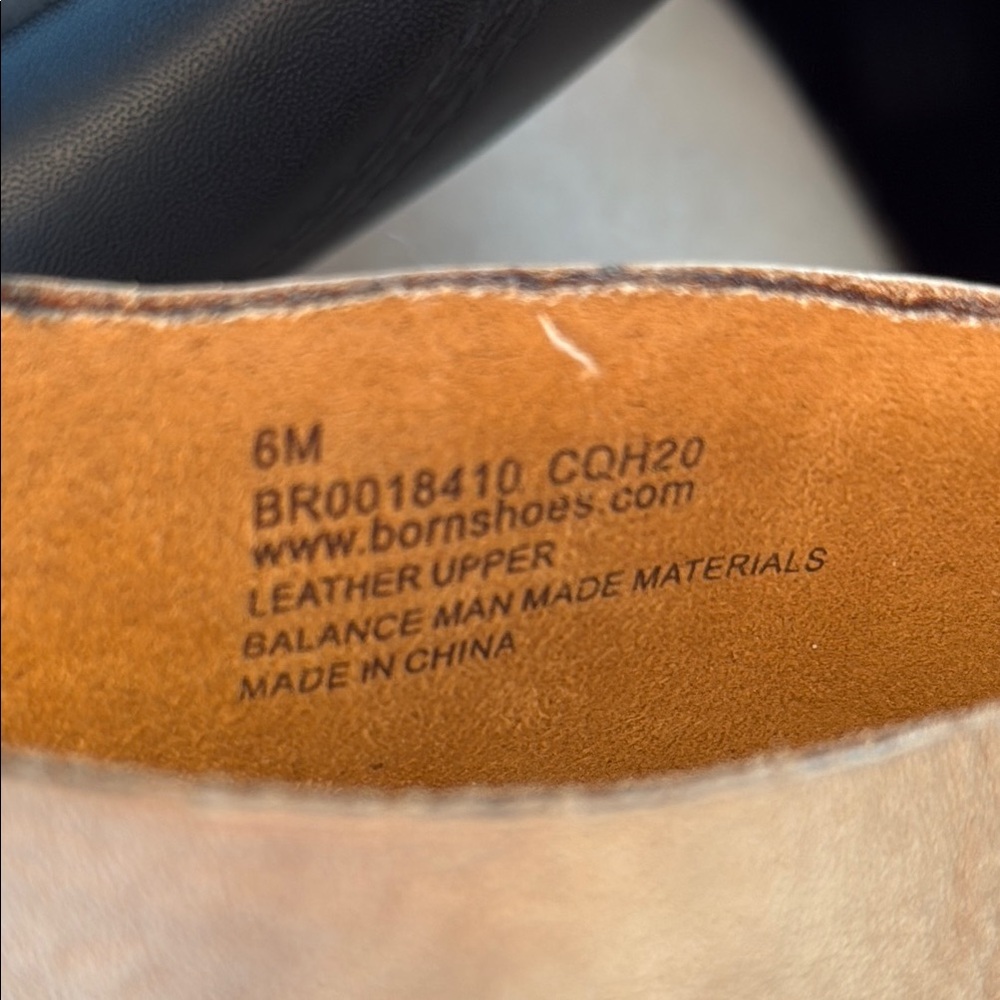 Born Light Tan Leather Sandals